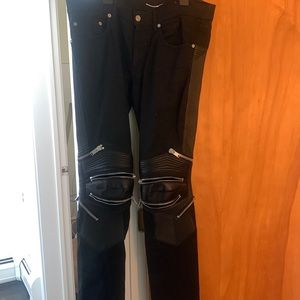 Saint Laurent Biker Jeans 2016